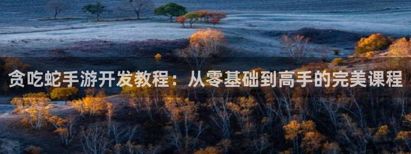 汇丰娱乐官方网站手机版：贪吃蛇手游开发教程：从零基础到高手的